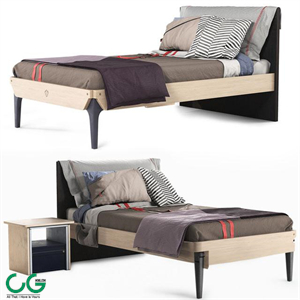 Cilek_Jugendzimmer_Trio_Bett